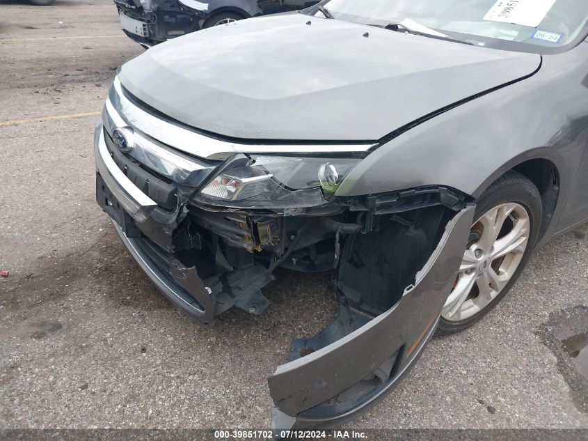 2012 Ford Fusion Se VIN: 3FAHP0HA6CR401736 Lot: 39851702