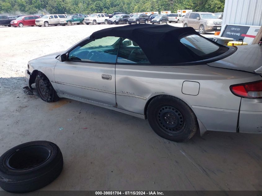 2000 Toyota Camry Solara Sle V6 VIN: 2T1FF22P9YC378480 Lot: 39851704