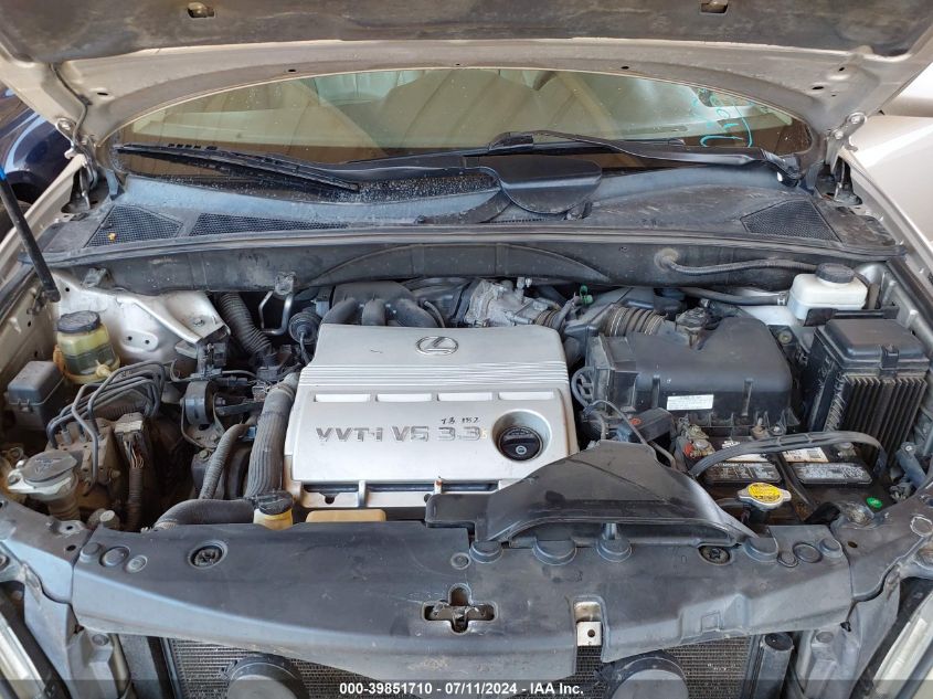 2006 Lexus Rx 330 VIN: 2T2HA31U36C100915 Lot: 39851710