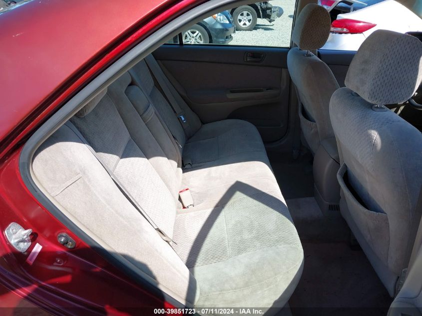 2004 Toyota Camry Le VIN: 4T1BE32K14U299129 Lot: 39851723