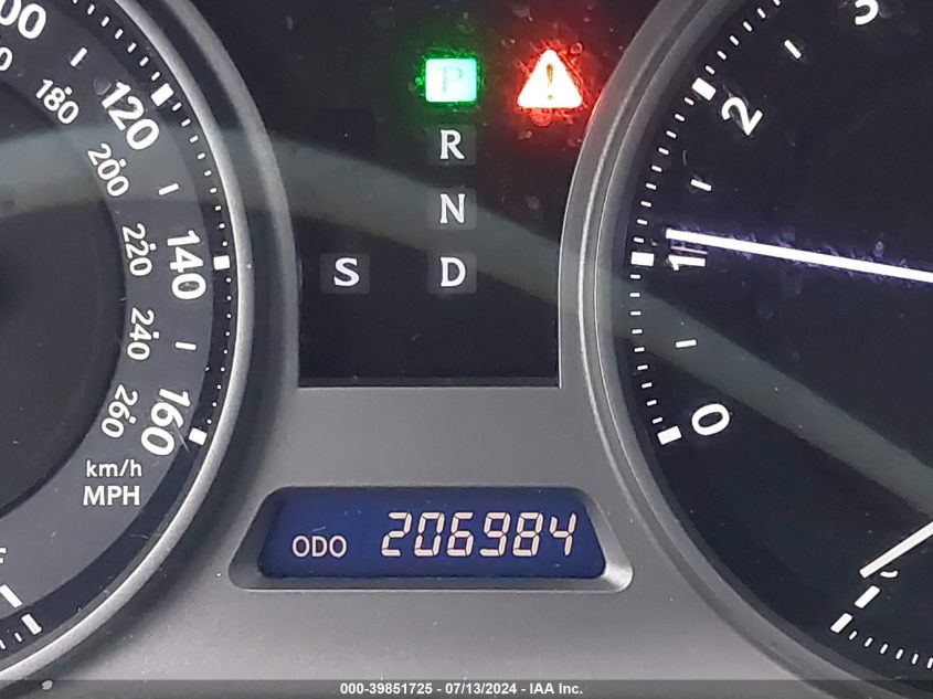 2008 Lexus Is 250 VIN: JTHBK262X85051977 Lot: 39851725