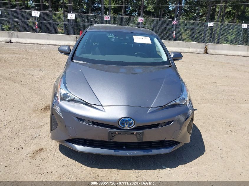 2017 Toyota Prius Four VIN: JTDKARFU6H3542931 Lot: 39851726
