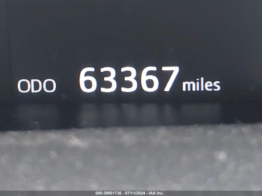 2017 Toyota Prius Four VIN: JTDKARFU6H3542931 Lot: 39851726