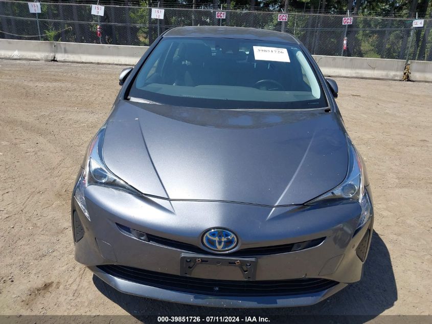2017 Toyota Prius Four VIN: JTDKARFU6H3542931 Lot: 39851726