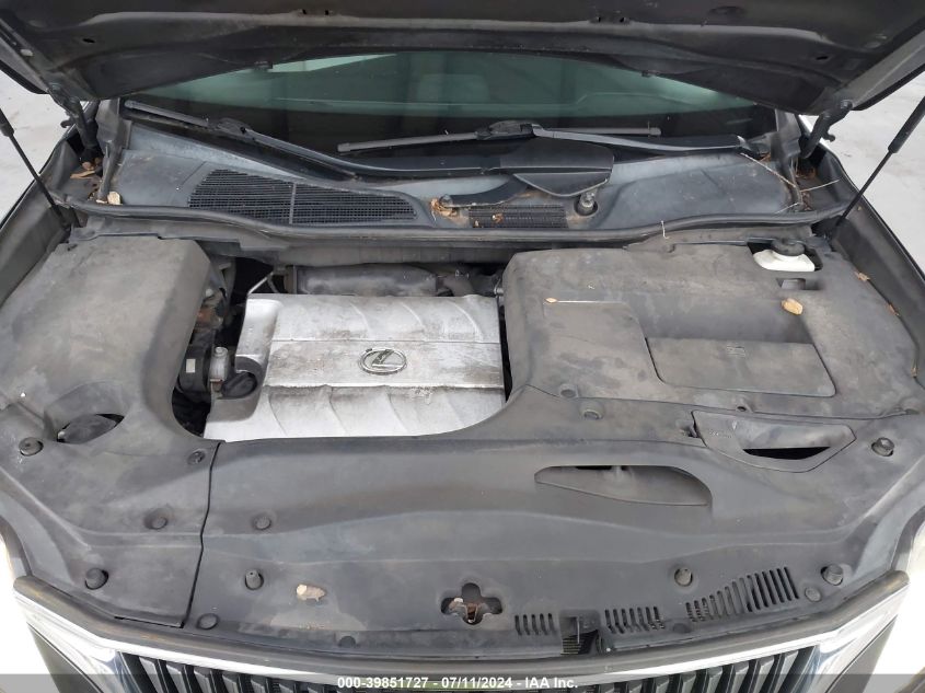 2010 Lexus Rx 350 VIN: 2T2ZK1BA5AC037125 Lot: 39851727