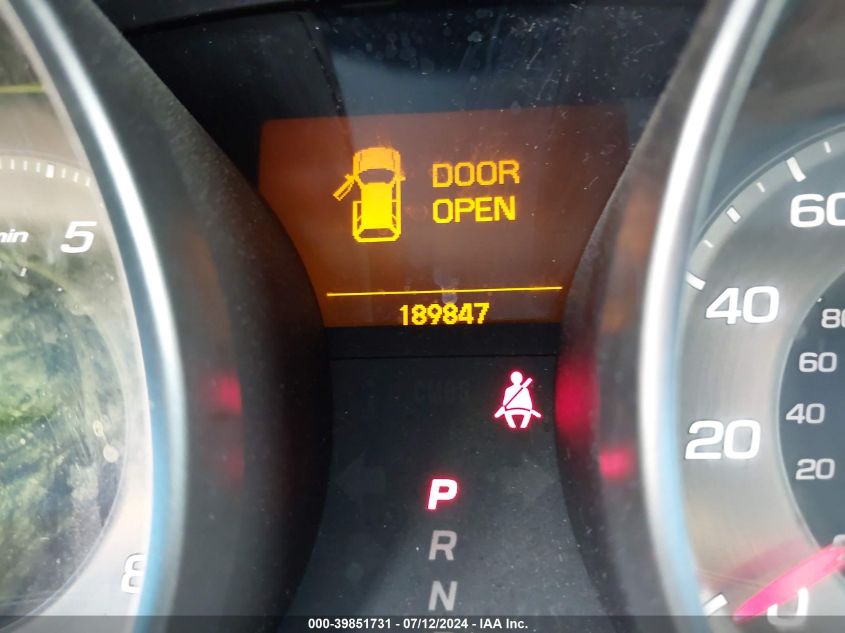 2012 Acura Mdx Advance Package VIN: 2HNYD2H86CH519562 Lot: 39851731