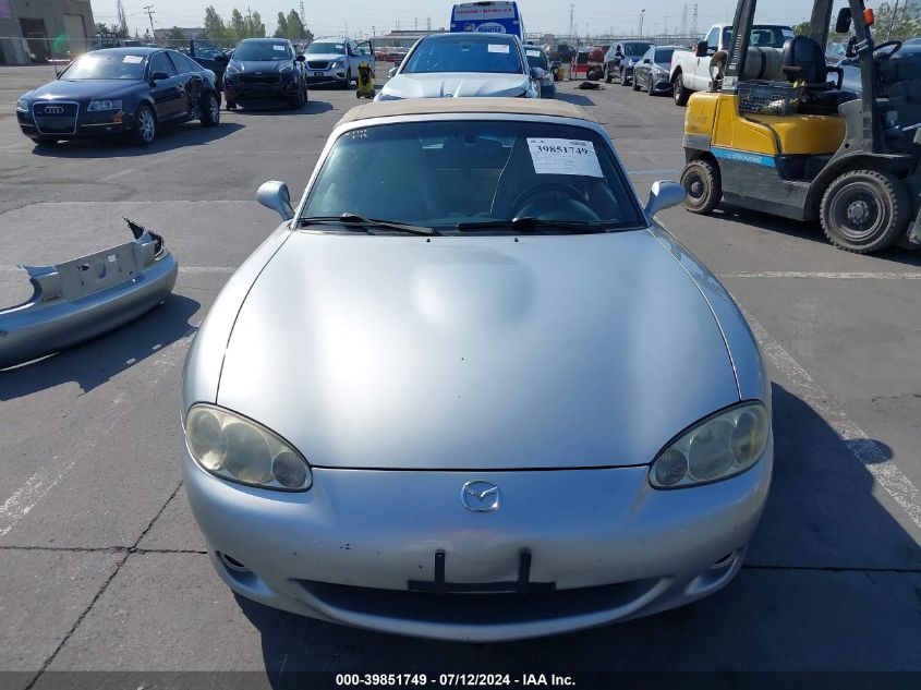 2004 Mazda Mx-5 Miata Ls VIN: JM1NB353440400928 Lot: 39851749