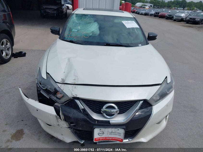 VIN 1N4AA6APXHC397801 2017 NISSAN MAXIMA 3.5 SV