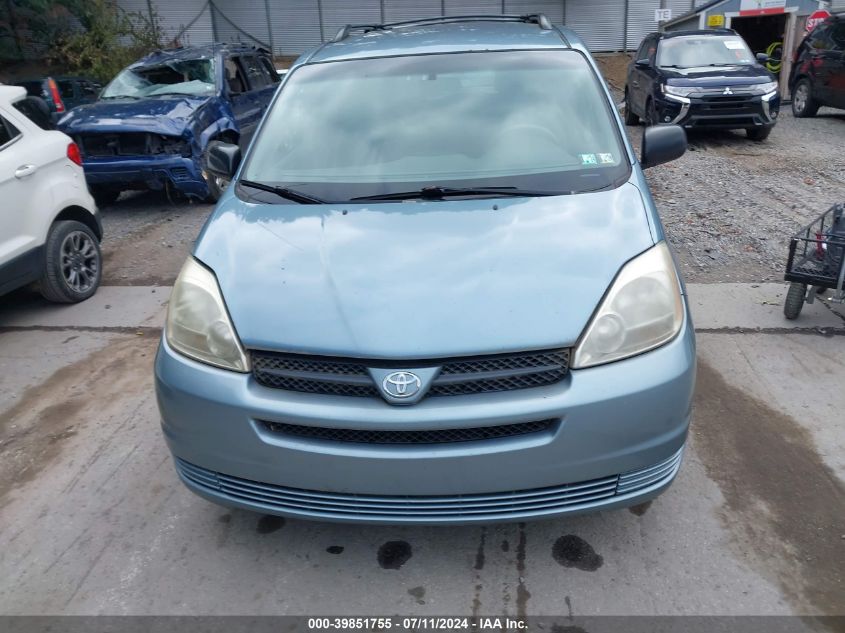 2005 Toyota Sienna Le VIN: 5TDZA23C75S354656 Lot: 39851755