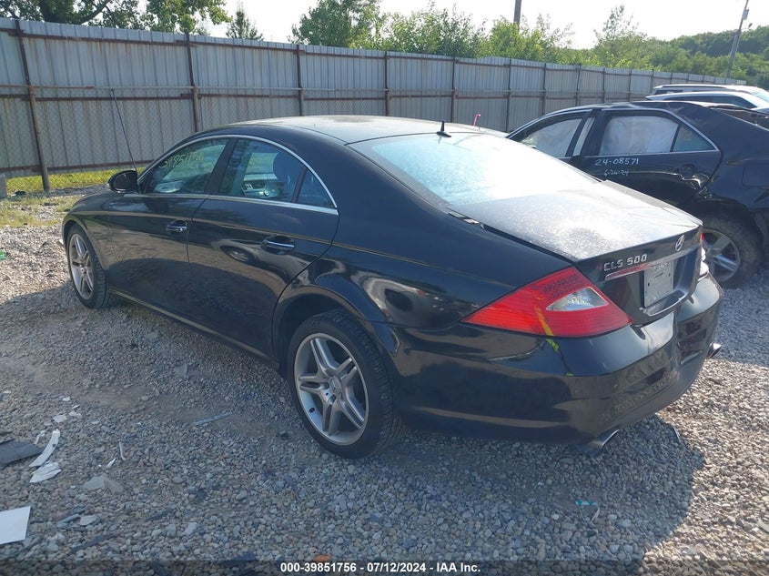 2006 Mercedes-Benz Cls 500C VIN: WDDDJ75XX6A015191 Lot: 39851756