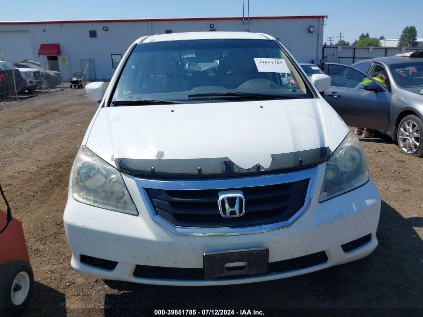 2009 Honda Odyssey Ex VIN: 5FNRL38429B007764 Lot: 39851785