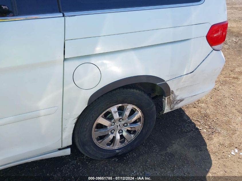 2009 Honda Odyssey Ex VIN: 5FNRL38429B007764 Lot: 39851785