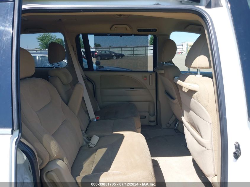 2009 Honda Odyssey Ex VIN: 5FNRL38429B007764 Lot: 39851785