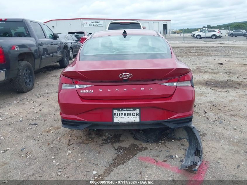 2022 Hyundai Elantra Sel VIN: KMHLS4AG4NU336286 Lot: 39851848