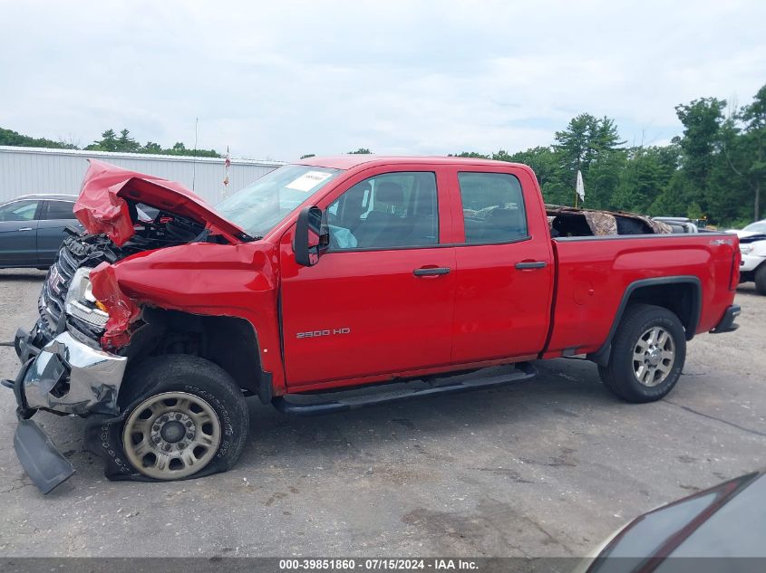 2015 GMC Sierra 2500Hd VIN: 1GT22XEG1FZ142900 Lot: 39851860