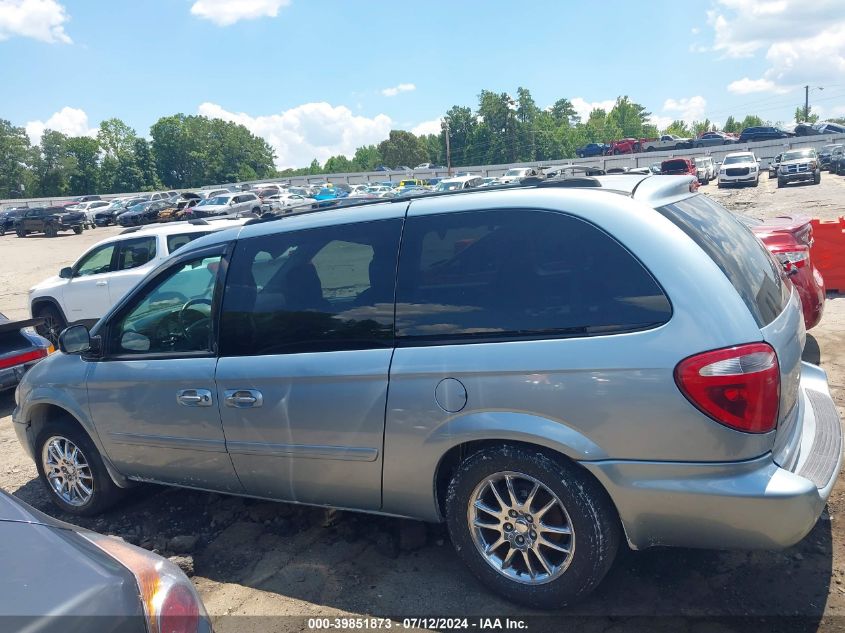 2005 Dodge Grand Caravan Sxt VIN: 2D4GP44L55R570405 Lot: 39851873