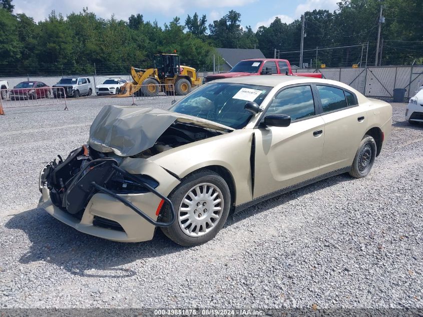 2C3CDXKT1KH611854 2019 DODGE CHARGER - Image 2