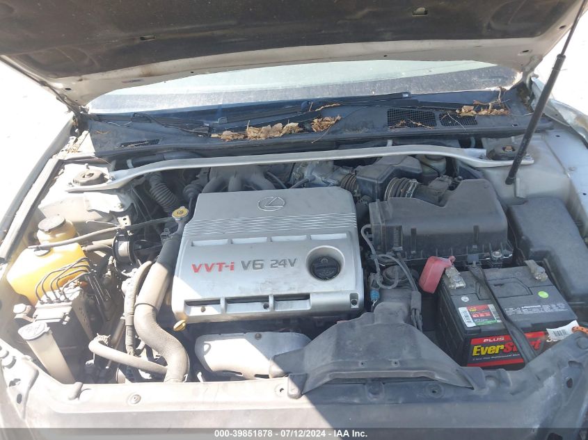 2003 Lexus Es 300 VIN: JTHBF30G736008005 Lot: 39851878