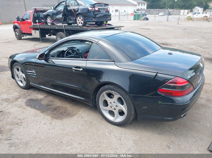 2004 Mercedes-Benz Sl 500 VIN: WDBSK75F84F080965 Lot: 39851888