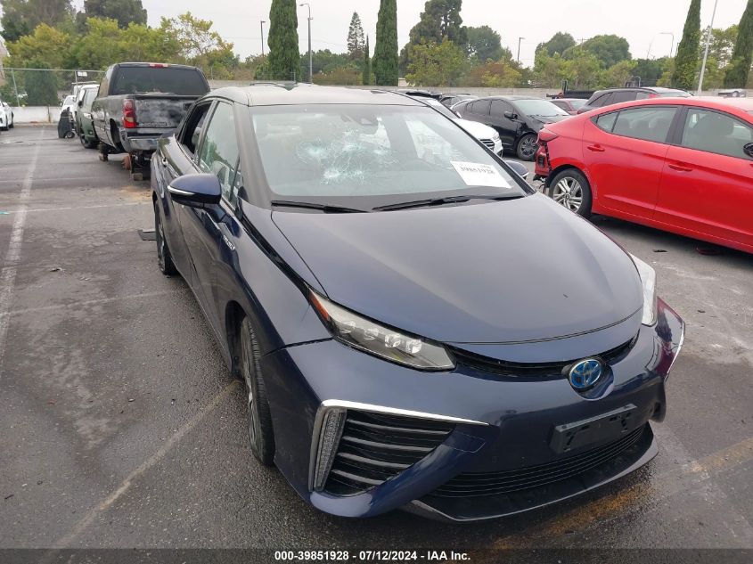 2020 Toyota Mirai VIN: JTDBVRBD8LA008134 Lot: 39851928