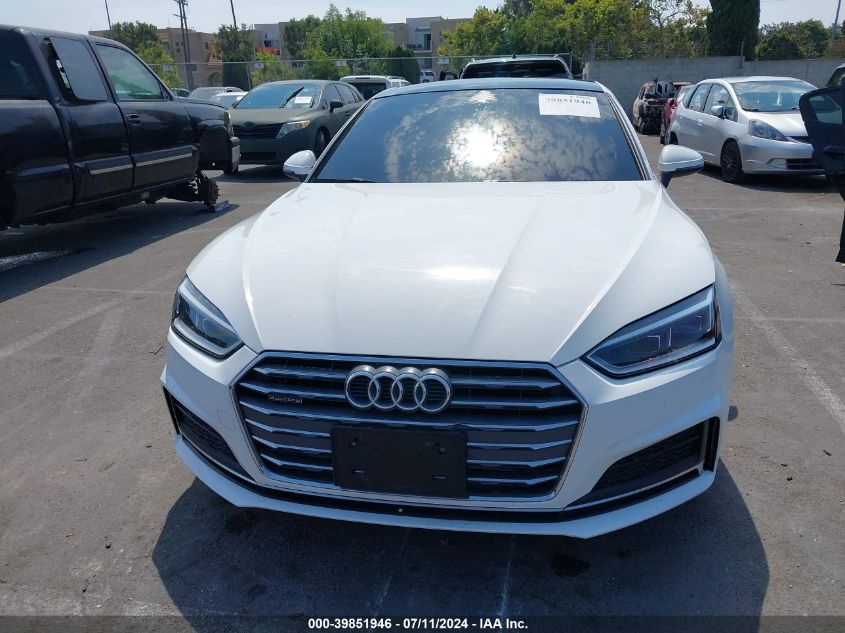 2019 Audi A5 45 Premium VIN: WAUSNAF50KA057974 Lot: 39851946