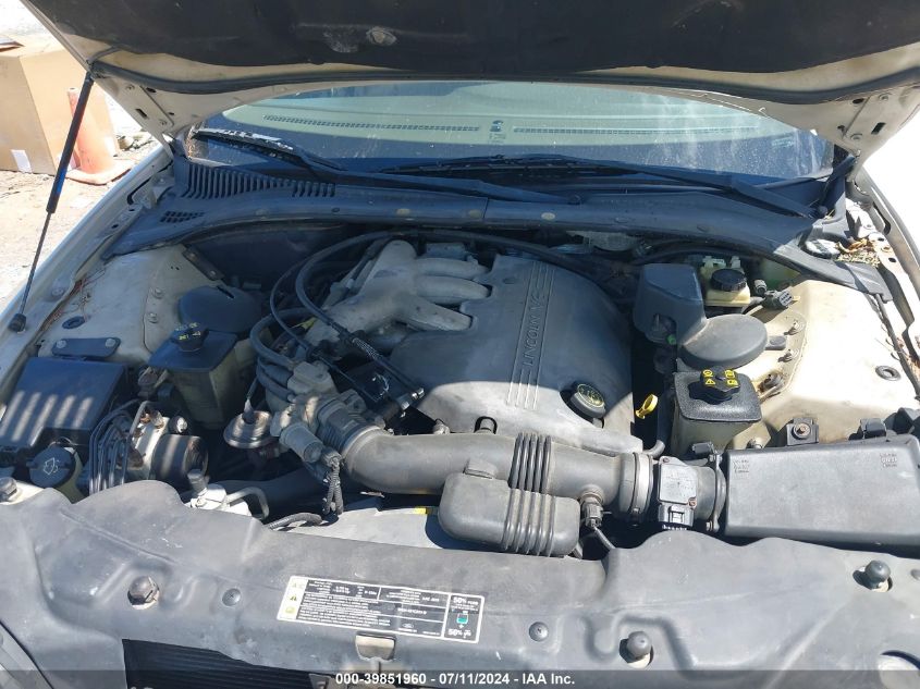 2000 Lincoln Ls V6 Auto/V6 Manual VIN: 1LNHM86S9YY922211 Lot: 39851960