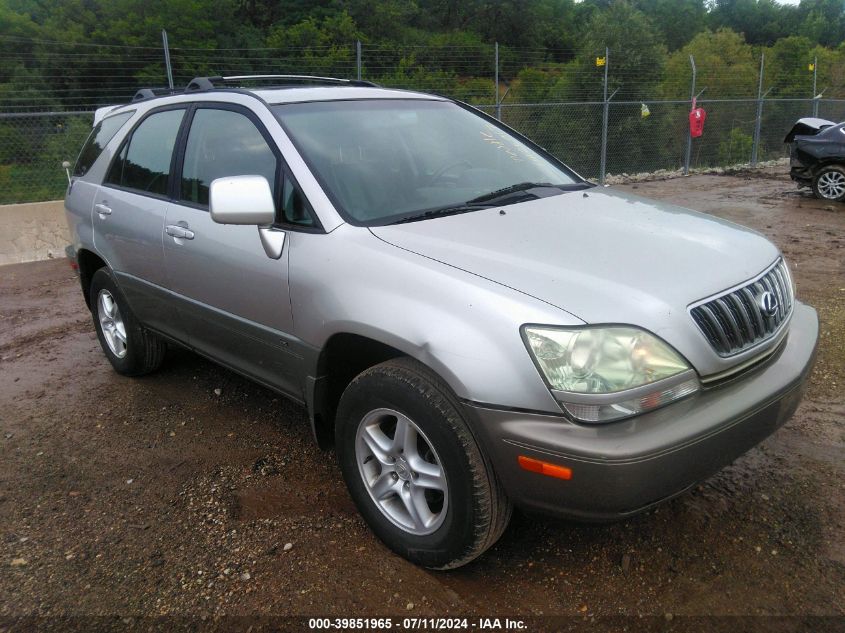 2001 Lexus Rx 300 VIN: JTJHF10U610207324 Lot: 39851965