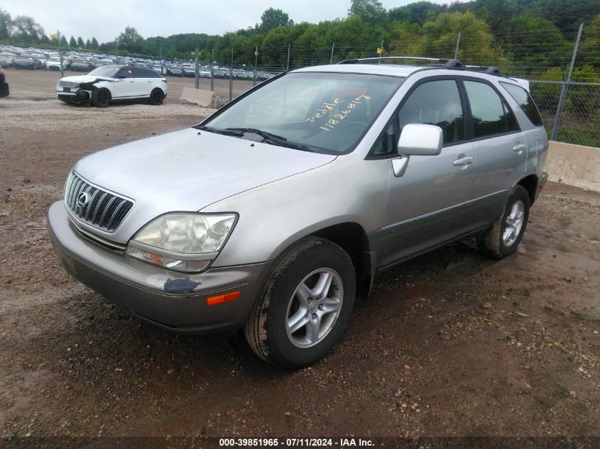 2001 Lexus Rx 300 VIN: JTJHF10U610207324 Lot: 39851965