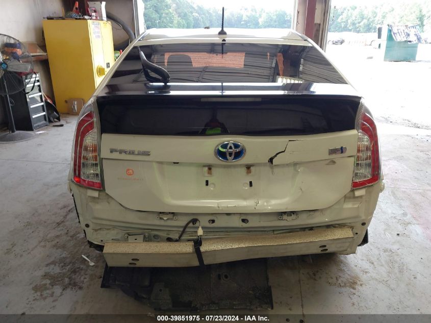 2015 Toyota Prius VIN: JTDKN3DU4F0472946 Lot: 39851975