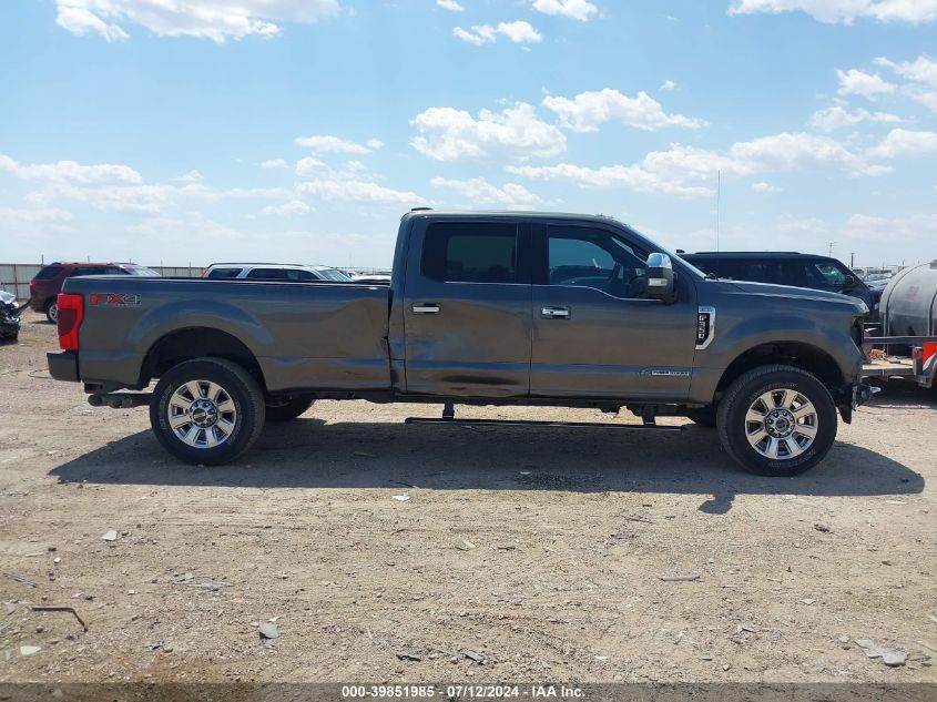 2020 Ford F-350 Platinum VIN: 1FT8W3BT1LED49525 Lot: 39851985