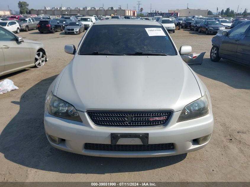 2004 Lexus Is 300 VIN: JTHBD192240093468 Lot: 39851990