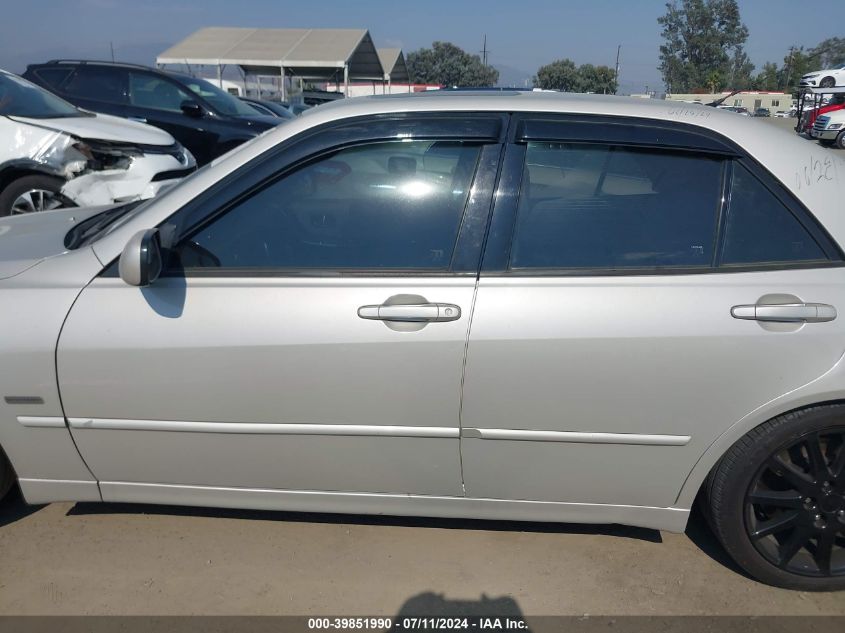 2004 Lexus Is 300 VIN: JTHBD192240093468 Lot: 39851990