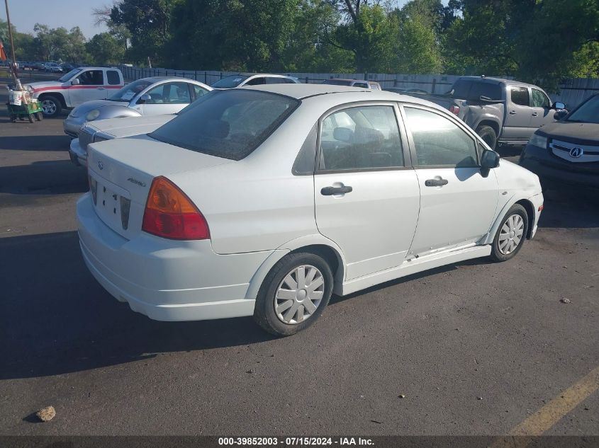 2003 Suzuki Aerio Gs/S VIN: JS2RA41S135169758 Lot: 39852003