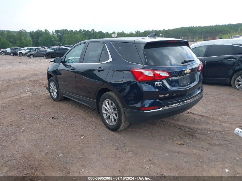 2020 CHEVROLET EQUINOX FWD LT 1.5L TURBO - 3GNAXKEV8LS687409