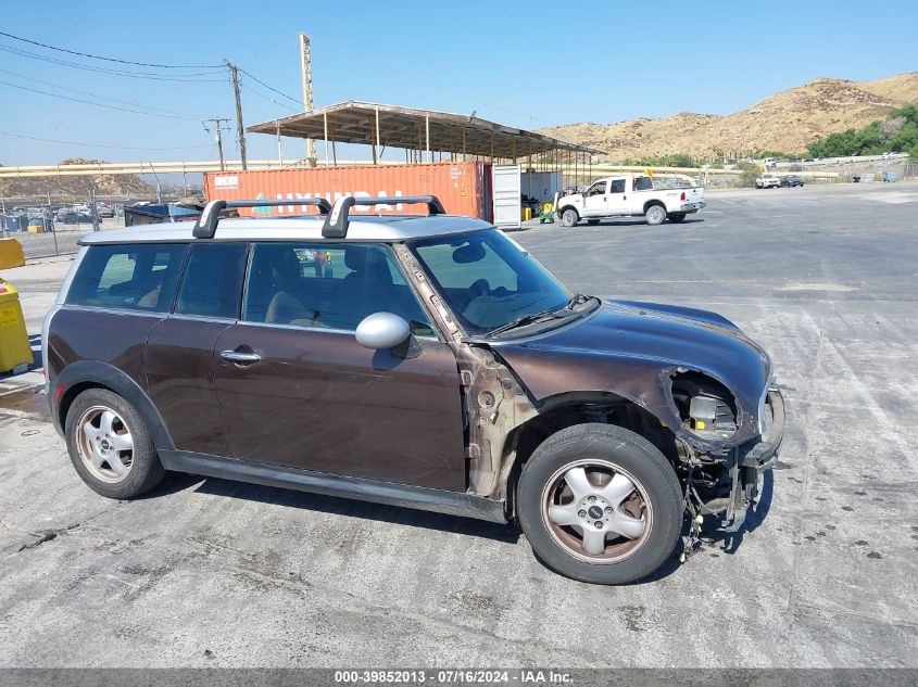 2008 Mini Cooper Clubman VIN: WMWML33508TN66619 Lot: 39852013