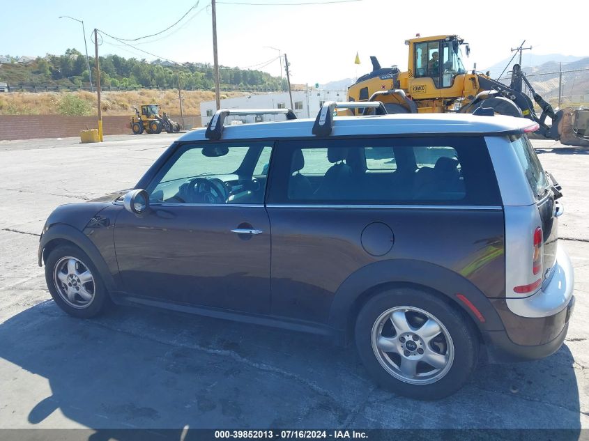 2008 Mini Cooper Clubman VIN: WMWML33508TN66619 Lot: 39852013