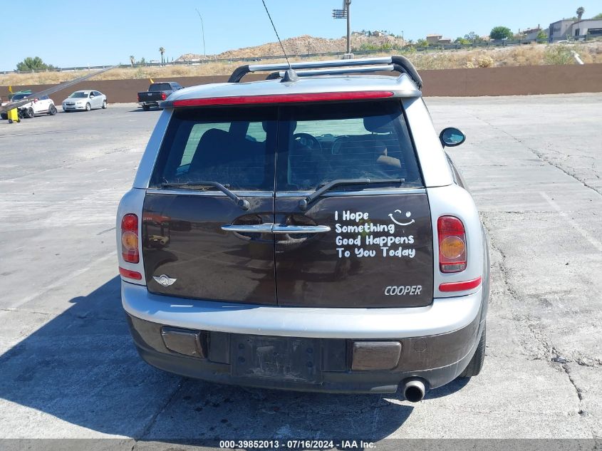 2008 Mini Cooper Clubman VIN: WMWML33508TN66619 Lot: 39852013