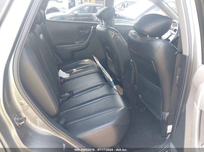 2005 Nissan Murano Sl VIN: JN8AZ08W85W444500 Lot: 39852016