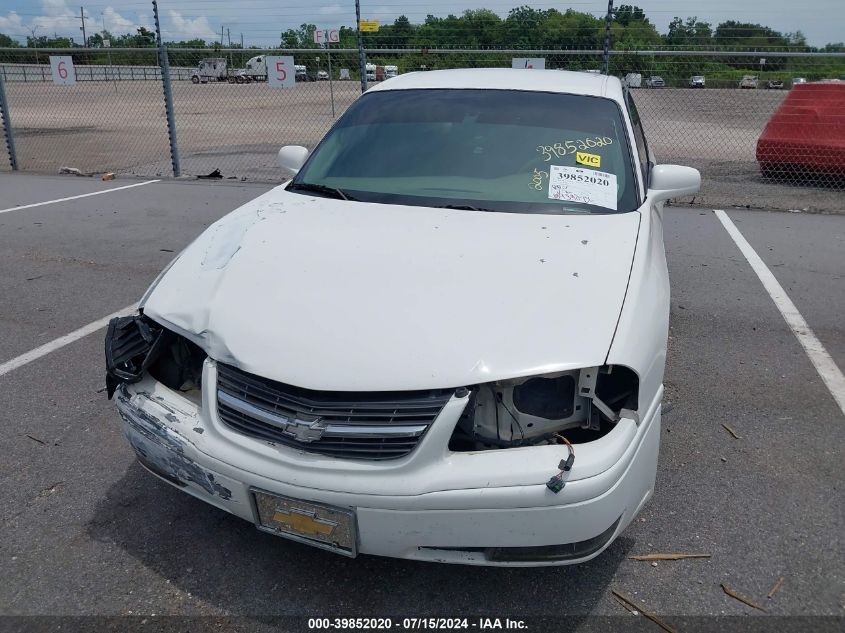 2005 Chevrolet Impala Ls VIN: 2G1WH55K859366580 Lot: 39852020