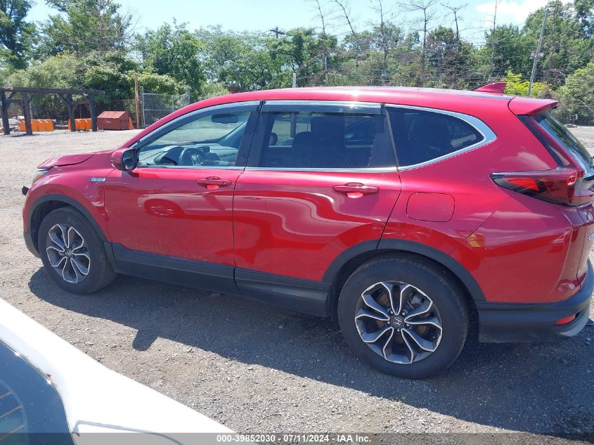 2022 Honda Cr-V Hybrid Ex-L VIN: 5J6RT6H86NL026890 Lot: 39852030