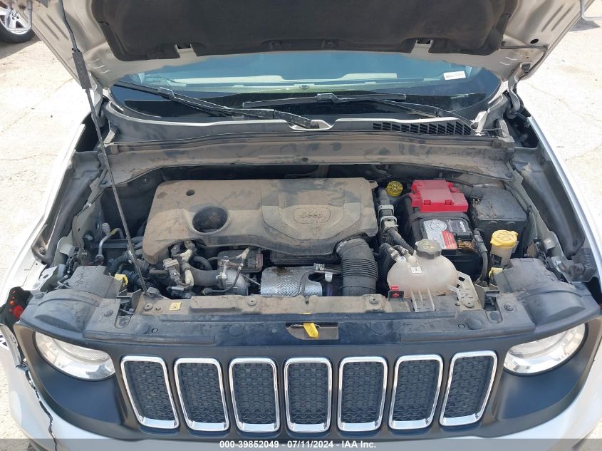 2019 Jeep Renegade Latitude Fwd VIN: ZACNJAB12KPK37808 Lot: 39852049