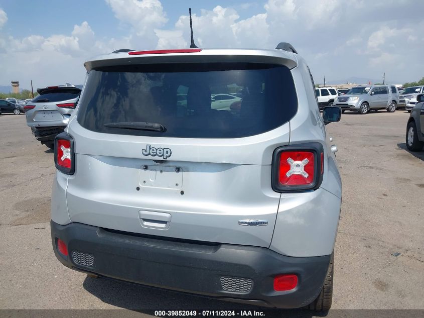2019 Jeep Renegade Latitude Fwd VIN: ZACNJAB12KPK37808 Lot: 39852049