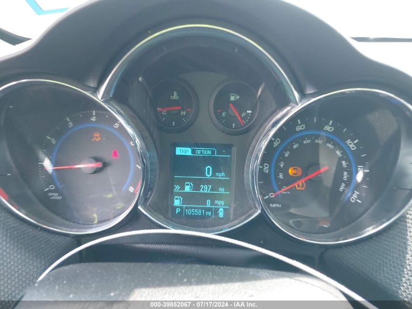 2016 Chevrolet Cruze Limited 1Lt Auto VIN: 1G1PE5SB8G7123566 Lot: 39852067