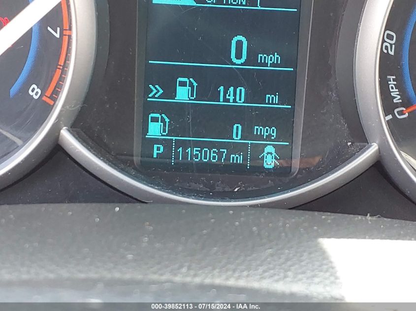 2015 Chevrolet Cruze 2Lt Auto VIN: 1G1PE5SB4F7180555 Lot: 39852113