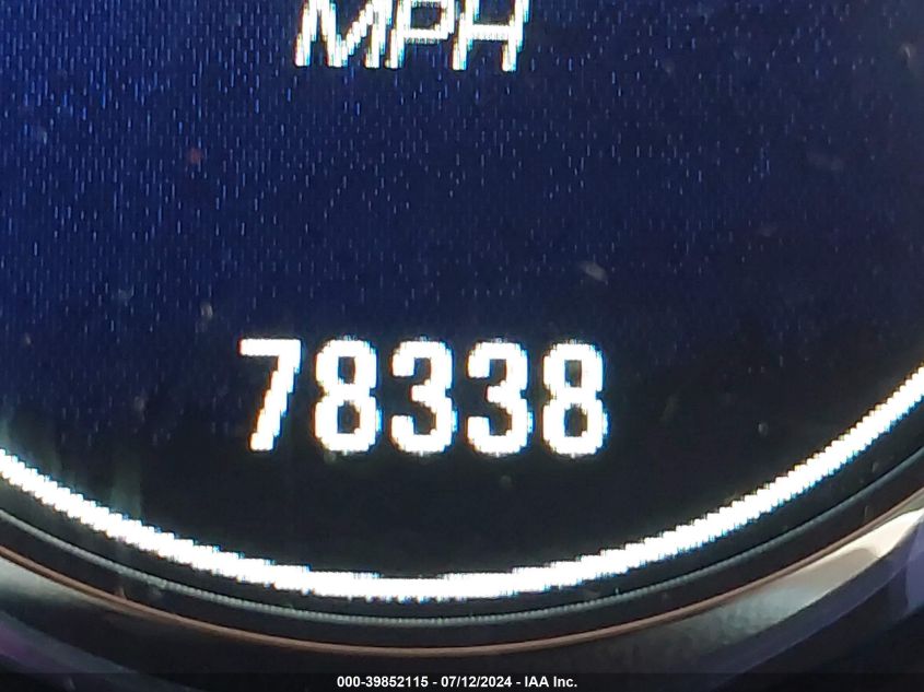 2012 Cadillac Srx Luxury Collection VIN: 3GYFNAE31CS581164 Lot: 39852115