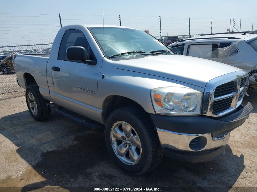 2007 Dodge Ram 1500 St VIN: 1D7HU16P27J550862 Lot: 39852122