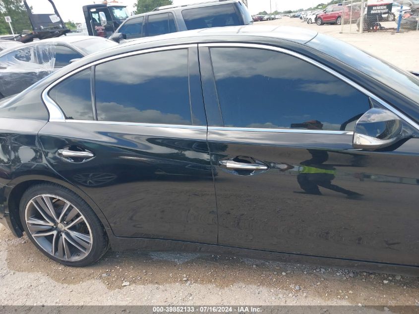 2016 Infiniti Q50 3.0T Premium VIN: JN1EV7AR6GM345097 Lot: 39852133