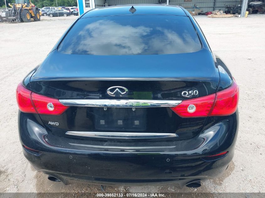 2016 Infiniti Q50 3.0T Premium VIN: JN1EV7AR6GM345097 Lot: 39852133