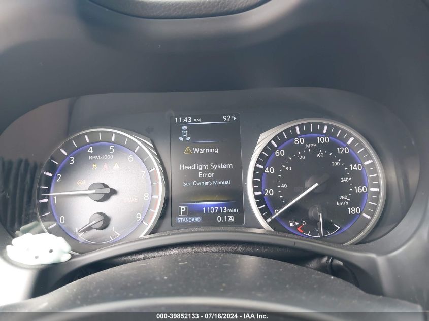 2016 Infiniti Q50 3.0T Premium VIN: JN1EV7AR6GM345097 Lot: 39852133