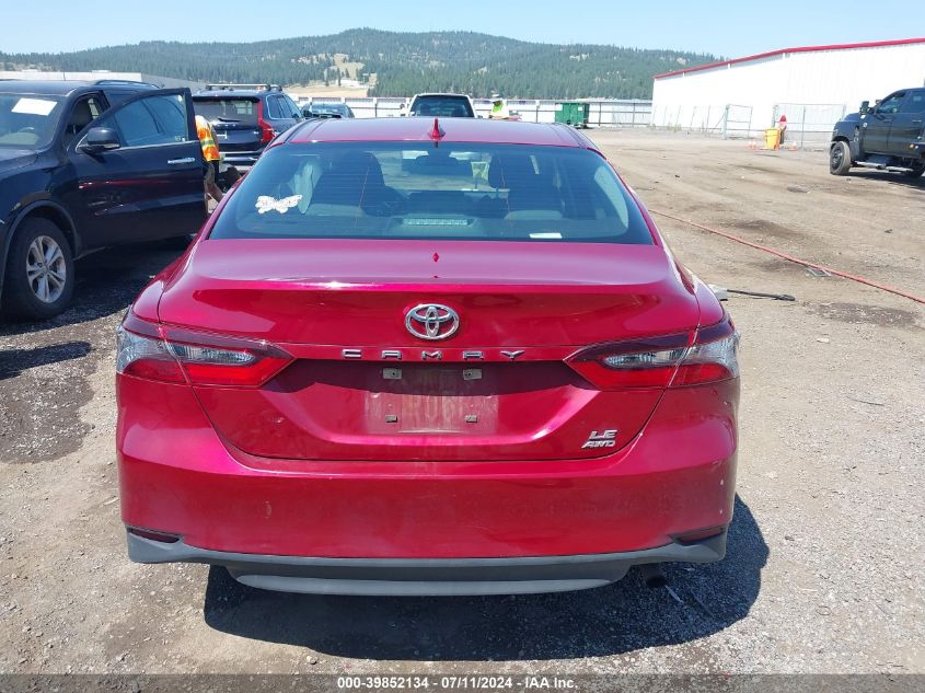 2022 Toyota Camry Le Awd VIN: 4T1C11BKXNU068767 Lot: 39852134